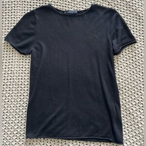 Zara Knit Black Top